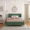 Full Size Upholstered Platform Bed