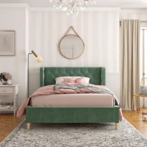 Full Size Upholstered Platform Bed