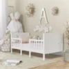Toddler Solid Wood Convertible Bed (3-in-1)