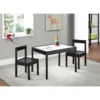 Kids 3-Piece Dry Erase Table & Chair Set