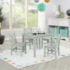Kids 5-Piece Solid Wood Play & Activity Table and Chair Set
