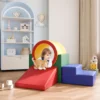 Indoor Foam Climber with Tunnel for Kids