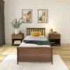 Kids Solid Wood Platform Bed   