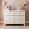 6 Drawer Dresser – Vintage Style Nursery & Kids Bedroom Storage Chest