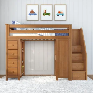 Kids Bed with Drawers